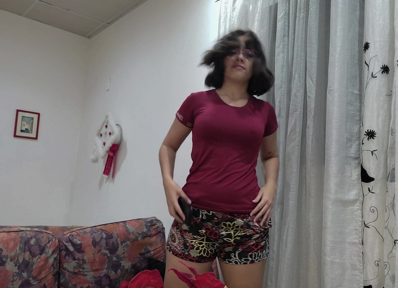 Teen's Clothing Magically Disappears