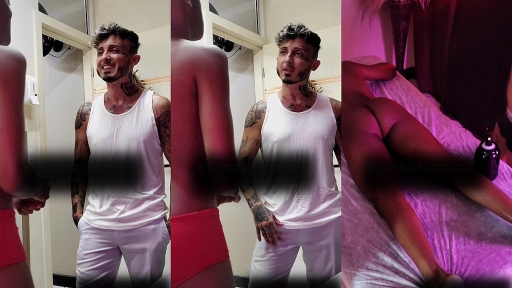 de timido a completamente pelado na minha maca (Jonathan Massagista, Negro Passivo) de timido a completamente pelado na minha maca (Jonathan Massagista, Negro Passivo)