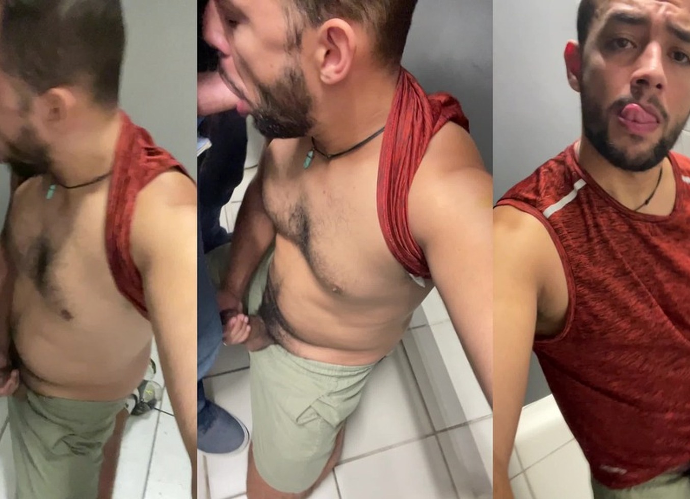 Orgia De Sexo Gay Latino So Desconhecidos, Sem Camisinha No Banheiro Da Rodoviaria. - Ep01