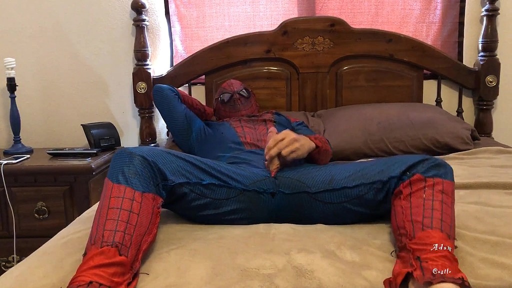 spider-man whacks off n suit 2 cum (Adam Castle) spider-man whacks off n suit 2 cum (Adam Castle)