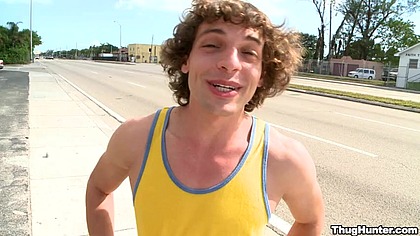 Thug tricks out a straight guy