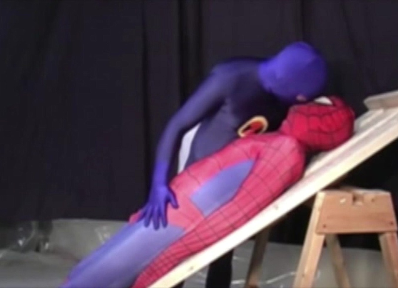 1024 Special Fetish With Super Hero In Uniform