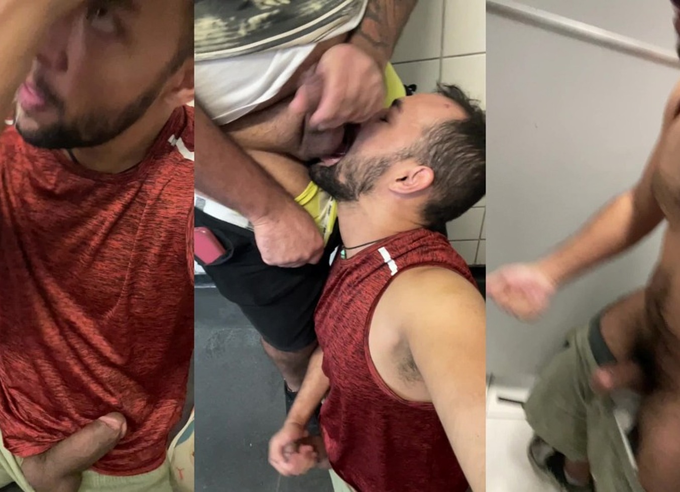 Orgia De Sexo Gay Latino So Desconhecidos, Sem Camisinha No Banheiro Da Rodoviaria. - Ep03