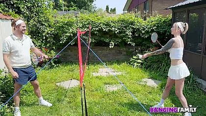 Banging Family - a Slutty Teen is Getting her Ass Nailed Lustfully by her StepBro.