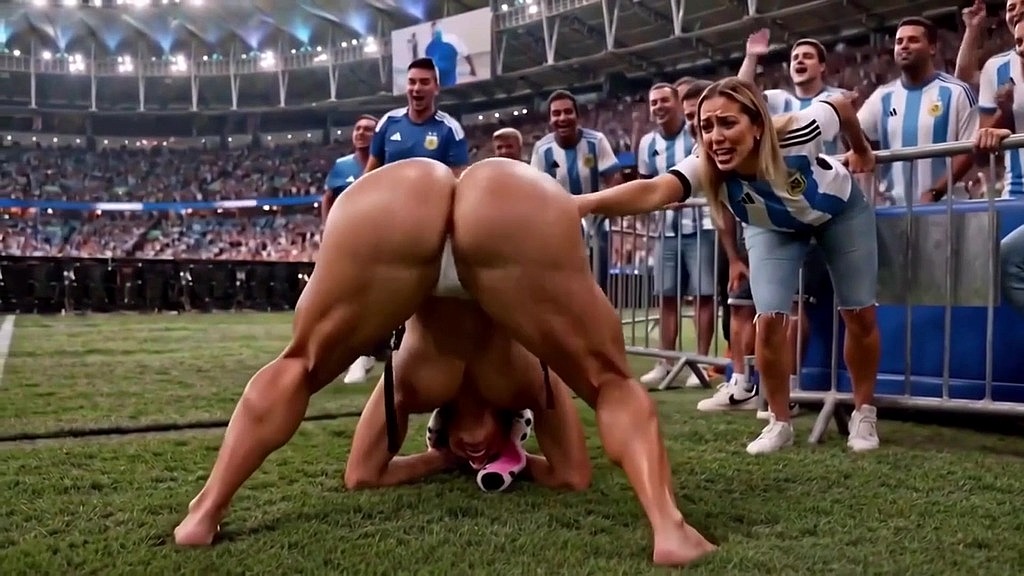згенеровано штучним інтелектом на грі Бразилія - Аргентина () ai-generated at the brazil x argentina game ()