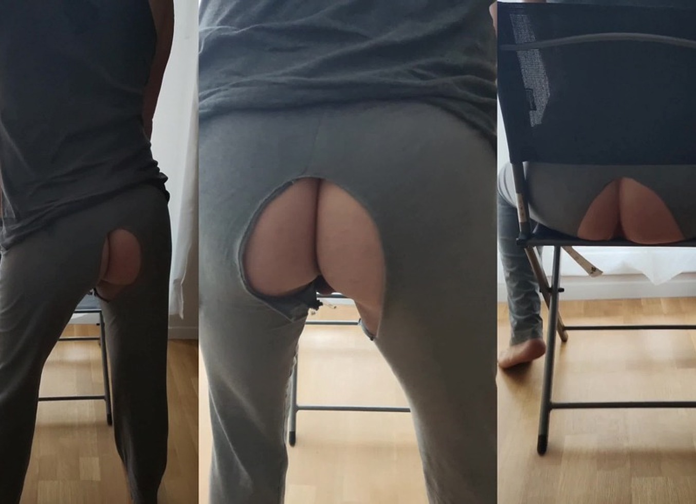 Breedable Guy with Bubble but in Ripped Pants