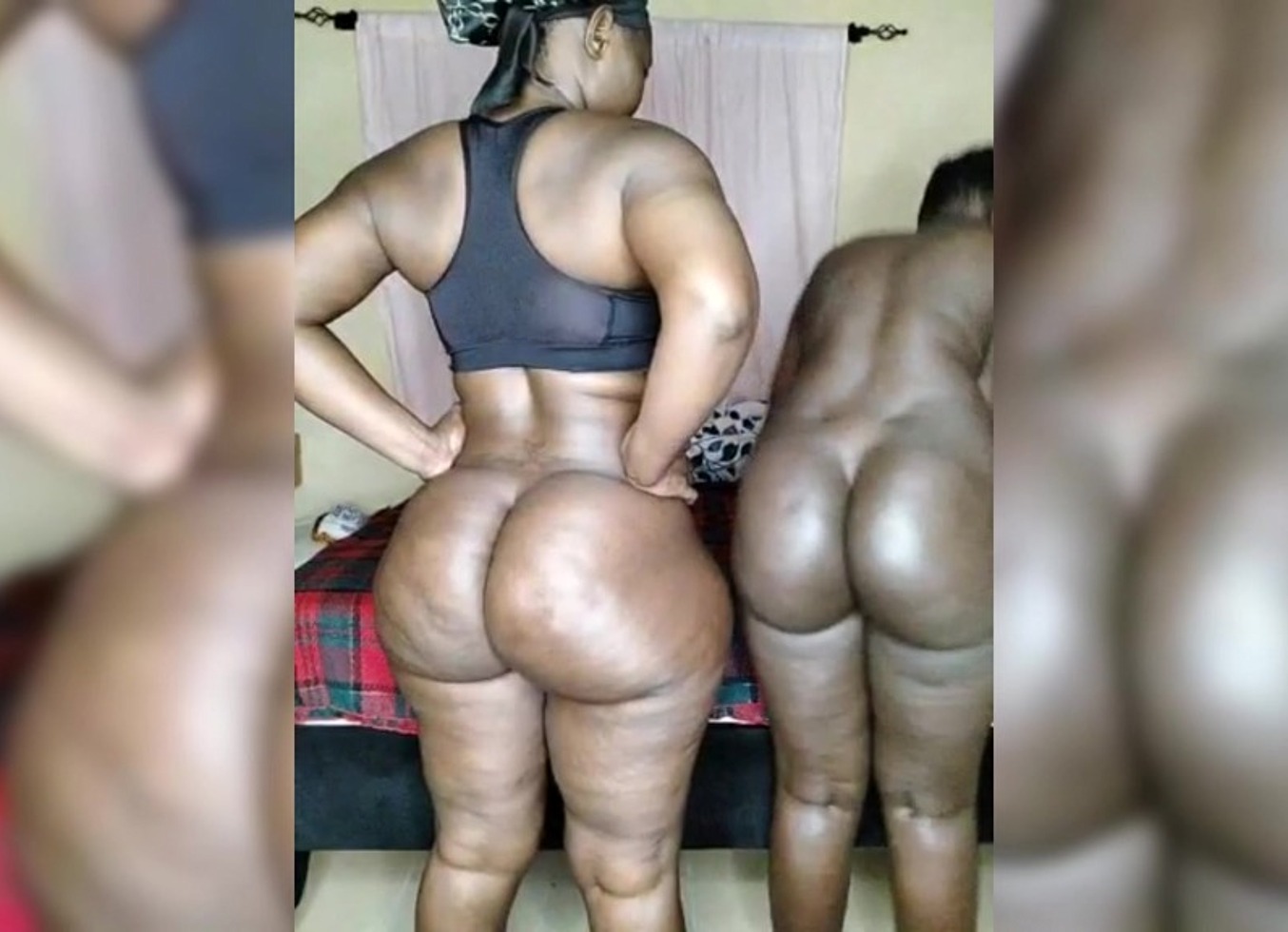 Freaky Black Maidens E119 : Thick Ass Ebony Lesbians Twerkign And Clapping Booty