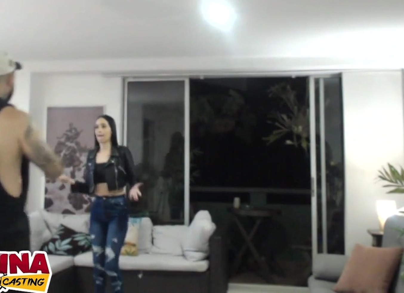 Latina Porn Casting - Skinny MILF First Time Porn Video Behind the Scenes