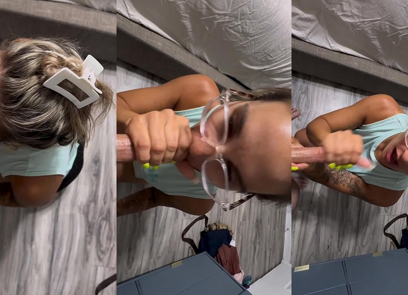 Mandyrhea - Gives a Quick Blow Job This Morning to Make Him in a Better Mood
