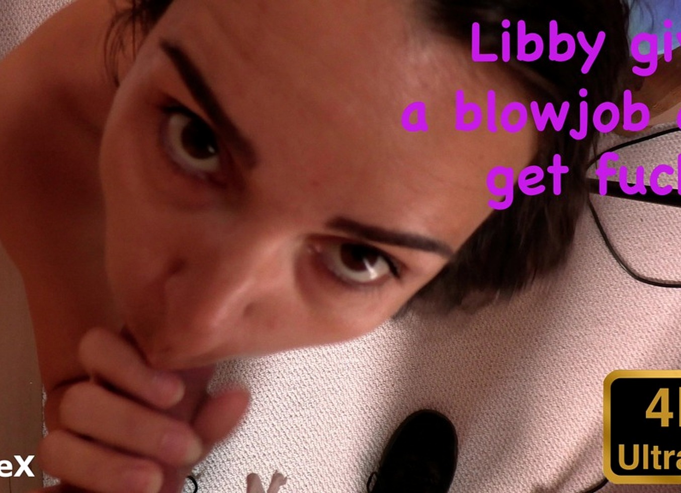 Libby Gives A Blowjob And Get Fucked