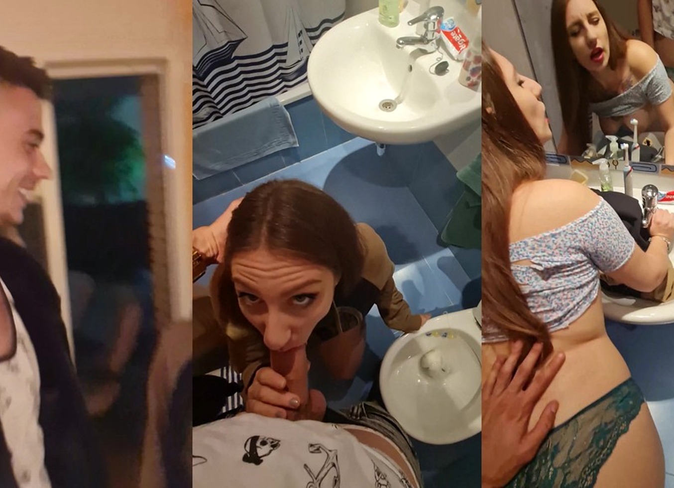 Fucking In The Toilet!!
