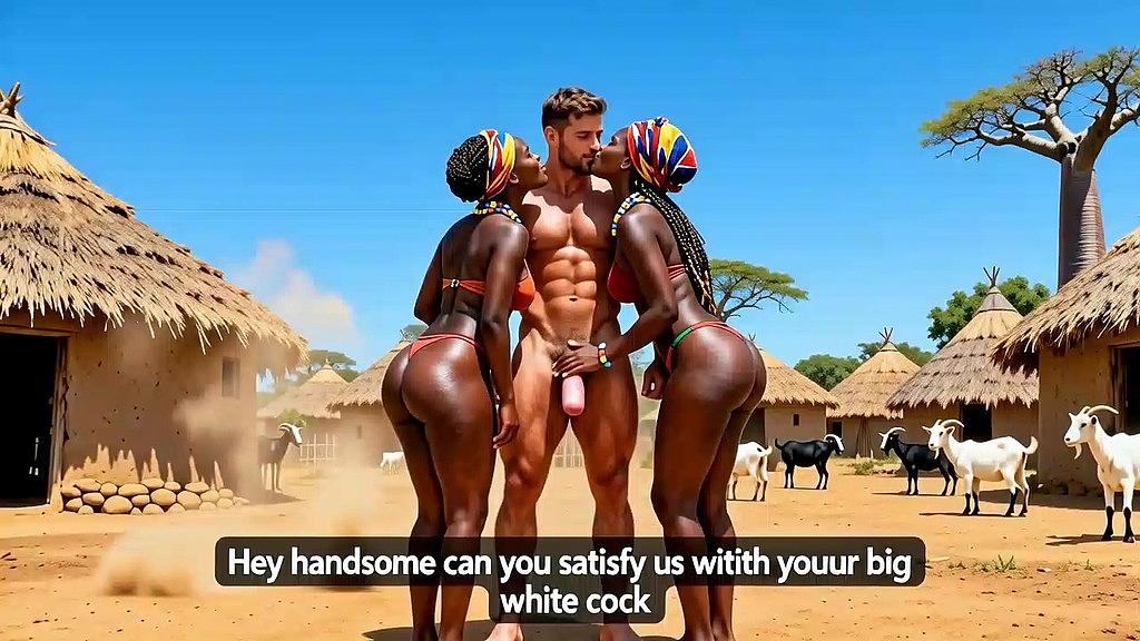 white cock and black pussy (ai generated) () white cock and black pussy (ai generated) ()