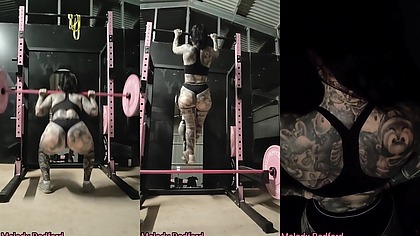 Workout with a wedgie