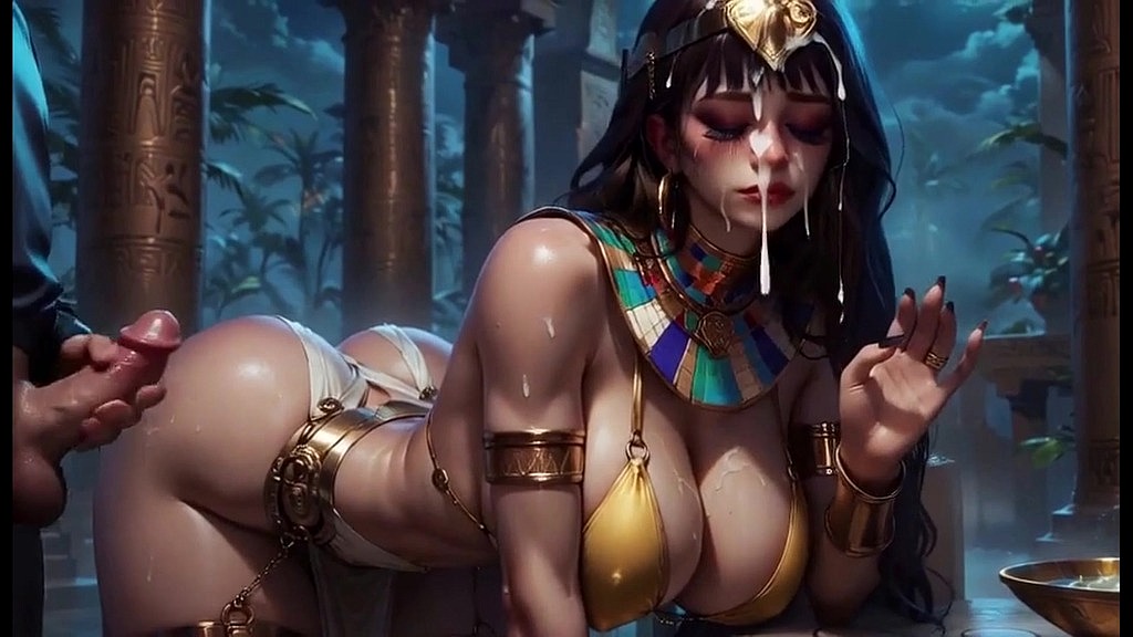 hornyvanstevie ai - la dea egizia viene scopata nel suo tempio dal dio sfinge () hornyvanstevie ai - egyptian goddess gets fucked in her temple by the sphynx god ()