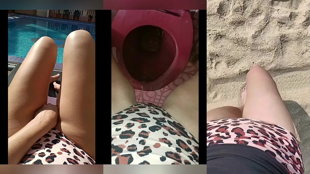 wetting bikinis outdoors pee compilation (Penelopa3) wetting bikinis outdoors pee compilation (Penelopa3)