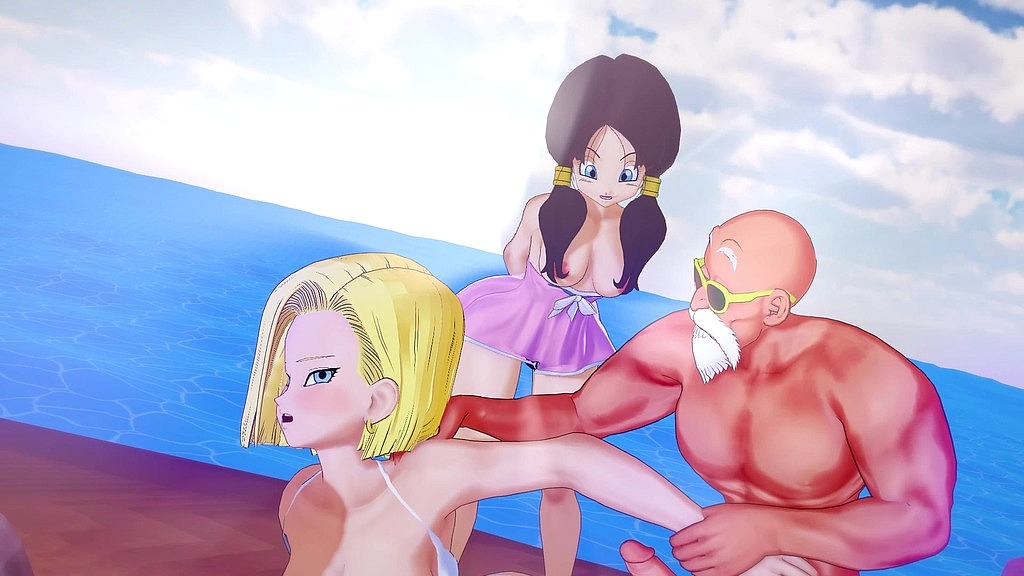 android 18 make videl fuck roshi - red - dragonball zex 7 - full & pov on sheer & ptrn: fantasyking3 () android 18 make videl fuck roshi - red - dragonball zex 7 - full & pov on sheer & ptrn: fantasyking3 ()