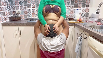 Big Booty Indian married wife pleasured by brother in law - Loud Moaning - Ass and Pussy Fingering