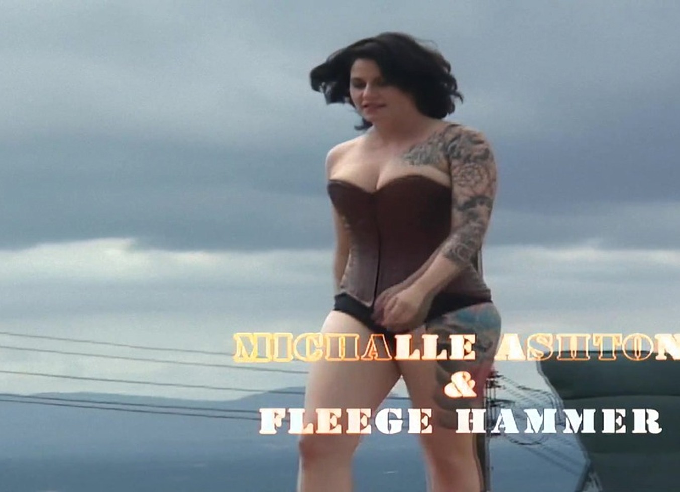 Tatted Black Haired Beauty Gets Fucked By Her Black Boyfriend