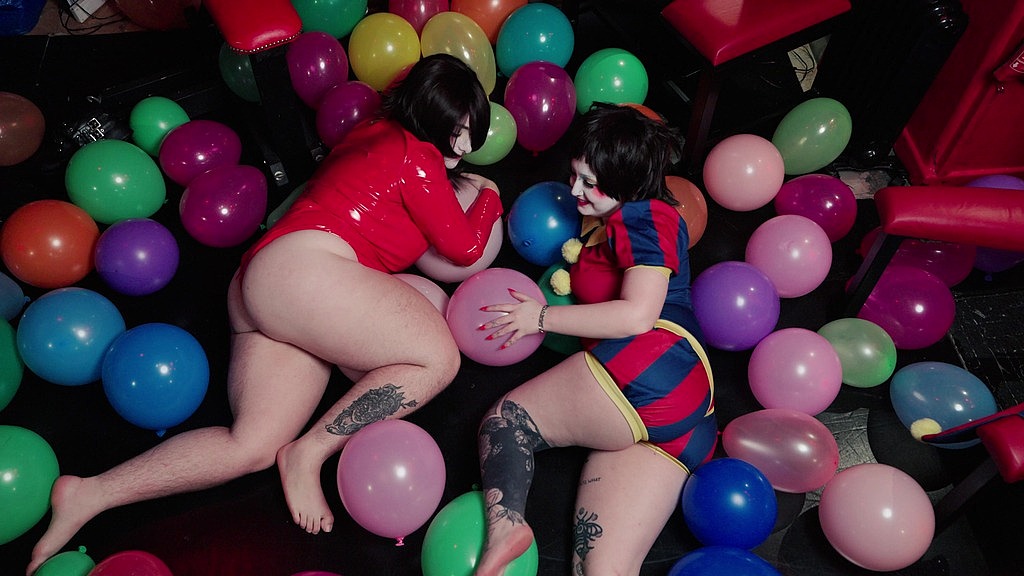double pomni ballooon popping (Toby, Blairegame) double pomni ballooon popping (Toby, Blairegame)