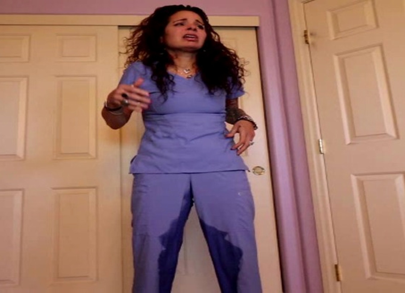Nurse Ginary Loud Hissing Pissing Nurse Scrubs