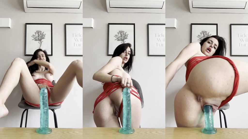 fucking myself on doggy