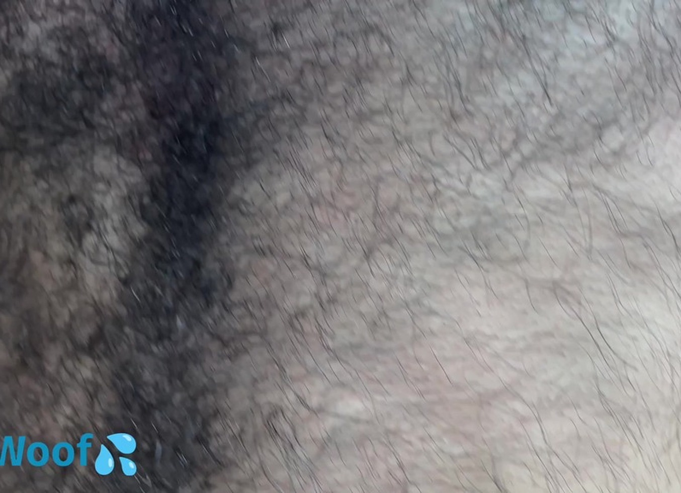 Hairy Man Close Up