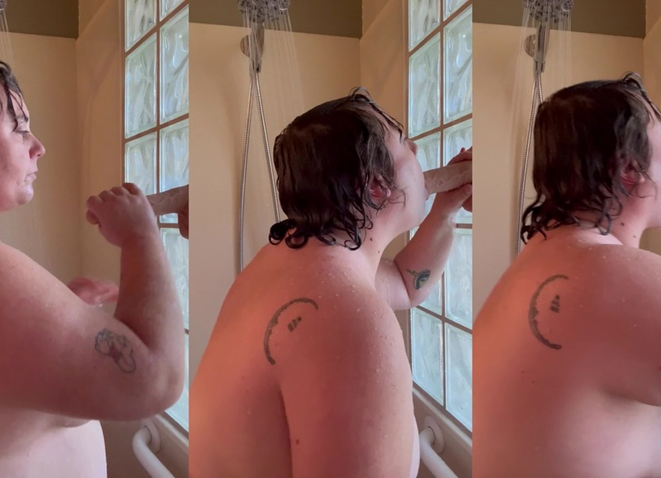 Shower Blowjob