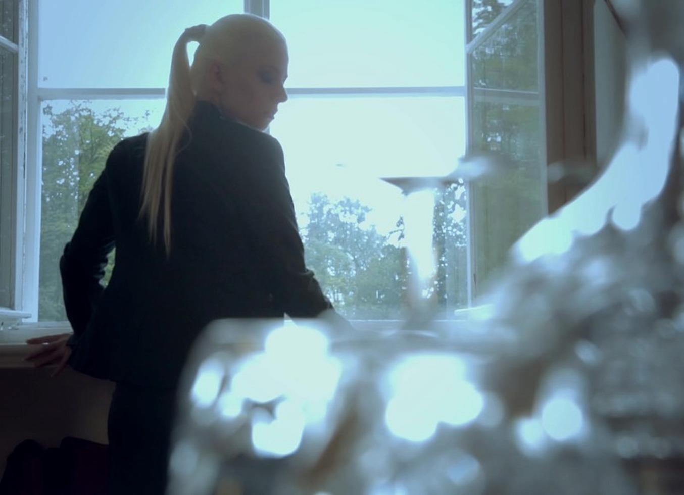 Jessie Volt Looks Stunning As She Masturbates In Her Window