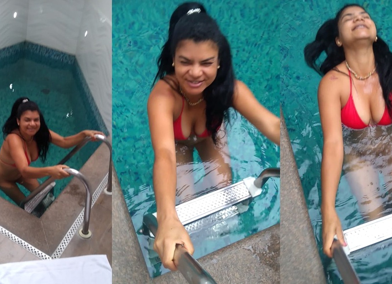 Amo Uma Piscina, Foi Bom Demais Esse Dia