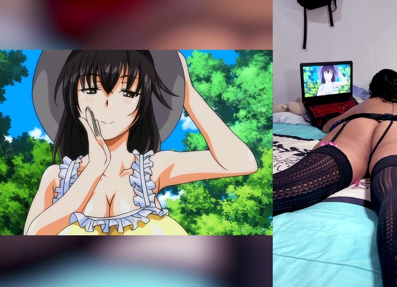 Reaccion A Hentai Super Con Mucho Semen En La Garganta A Mi Hermanstra Dafri Le Gusta Mucho