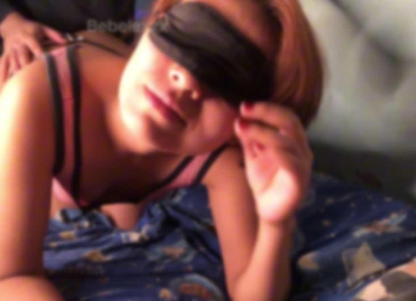 Blindfolded Latina Creampie Ass Full Of Cum