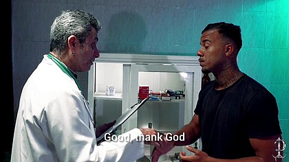 Profanus Clinic Episodes 3 and 4 (COMPLETE DUO) The Doctor Milks Maloka and Then the Nurse Caught Them in the Act and Had Sex with the Doctor Too