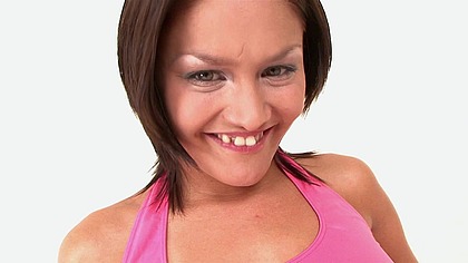 Gets All Her Holes Filled And Dp From Two Uncut Cocks