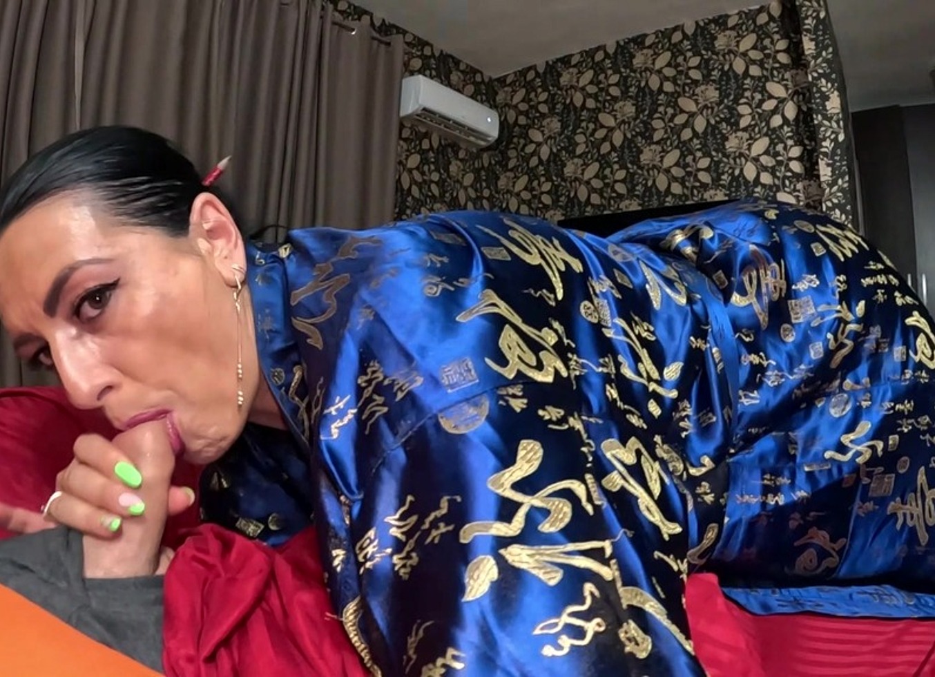 A Slutty Geisha Suck Cock And Play With Cum 274