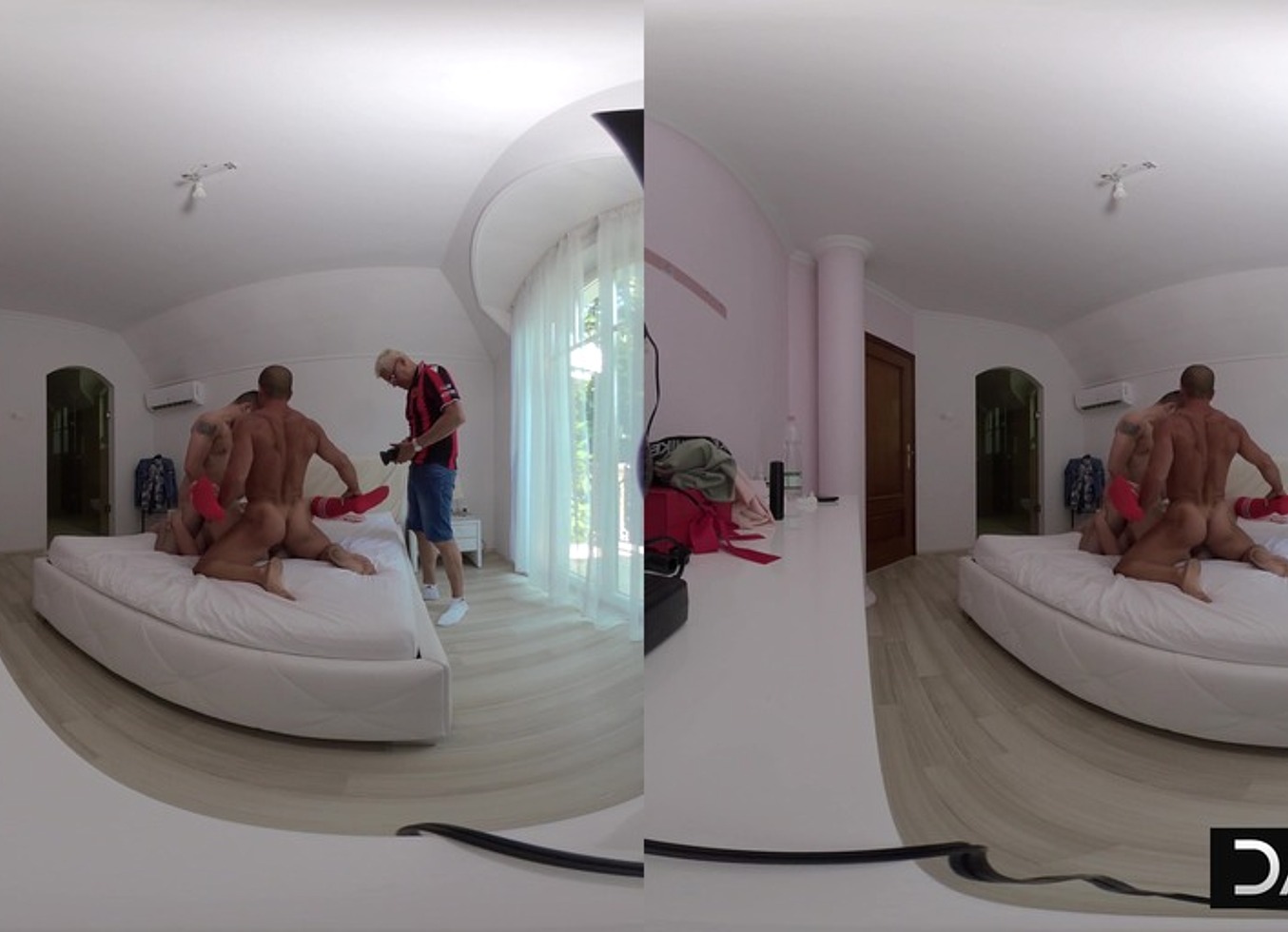 Lana Wolf VR Part One - Behind The Scenes - Massive Cock Tag Team Makes Huge Natural Tits Nympho Squirt Nonstop