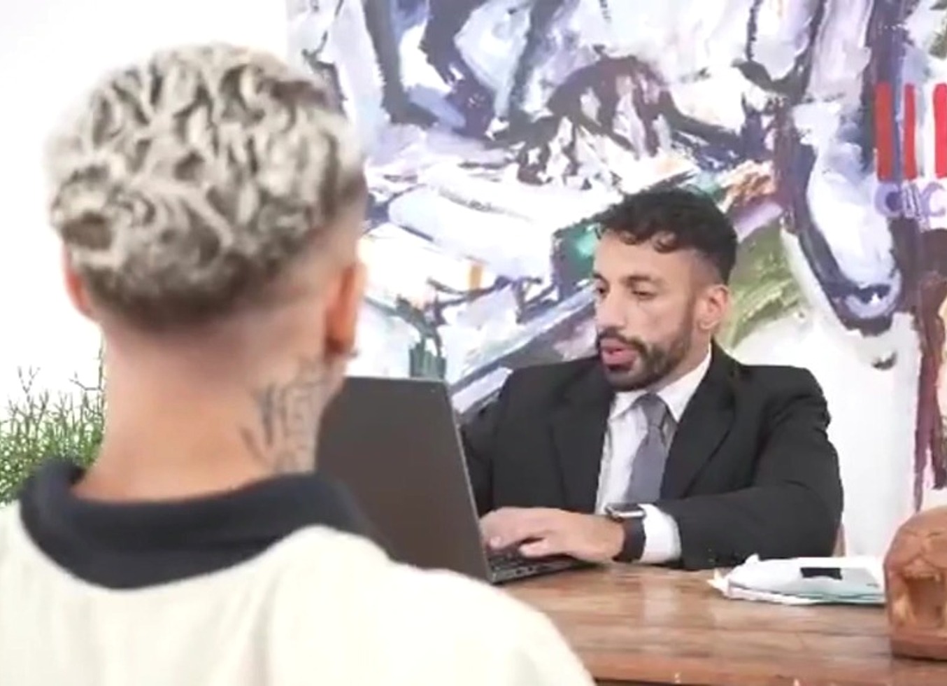 Peguei Meu Colega No Trabalho E Meu Chefe Viu Pelas Cameras. Safado Nao Aguentou E Qis Participar. - Parte I