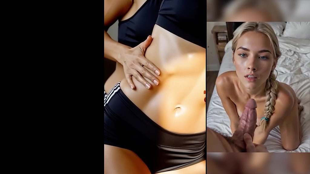 кінчити на обличчя інструктора з пілатесу. () cum on the face of a pilates instructor. ()