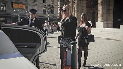 stretch limo hardcore threesome with leggy kayla green & angelina brill gp061 (Erik Everhard, Kayla Green, Angelina Brill)