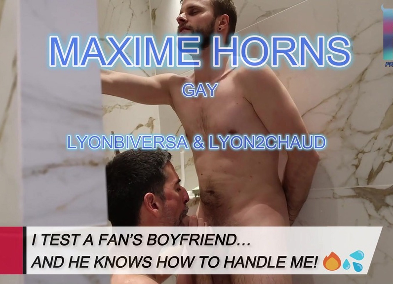 First Porn - Versatile Bareback Sex With A Friend's Boyfriend - Maxime Horns