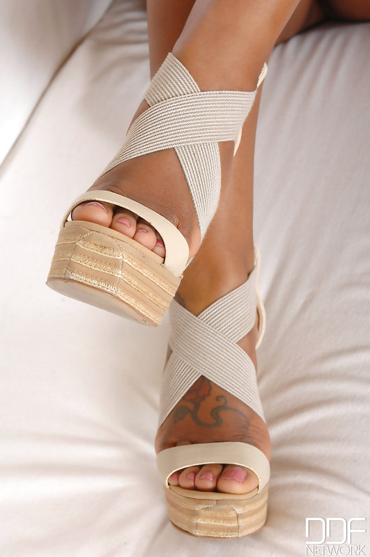 Foot massage with 2 kinds of cream! #2