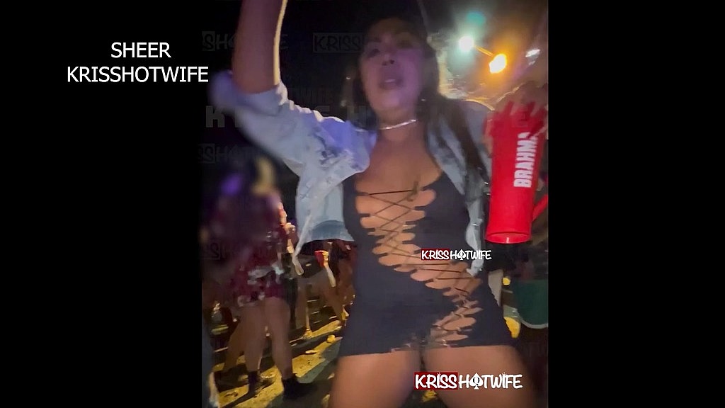 dancing very naughty at a public party (Kriss hotwife, Cuckold da kriss) dancing very naughty at a public party (Kriss hotwife, Cuckold da kriss)