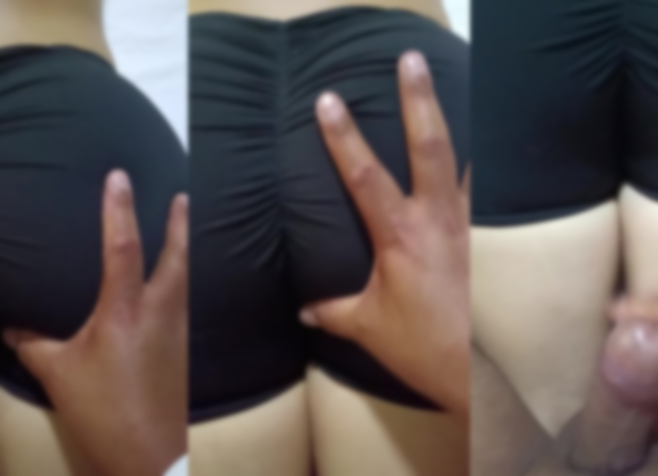 Tocando Una Culona Madura