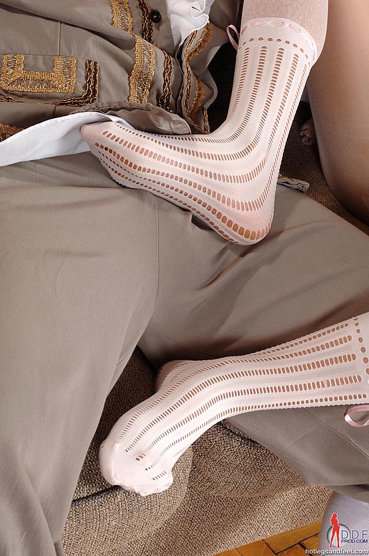 Bare feet fucked and cummed #7