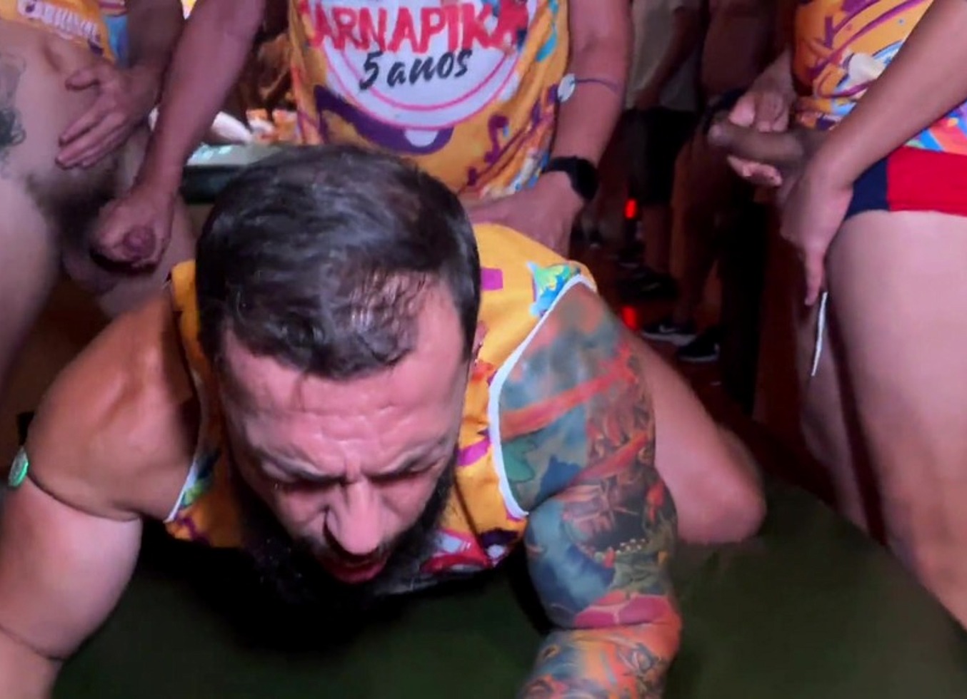 Carrnapika Orgy Bareback With Many Gay Men At Brazilian Carnival