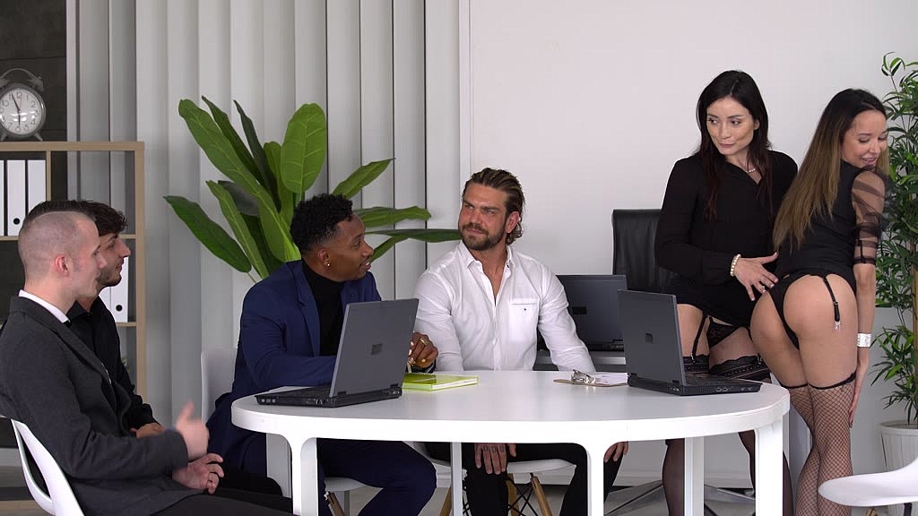 hardcore dp interracial orgy with slutty spanish real estate brokers francys belle and valentina bianco