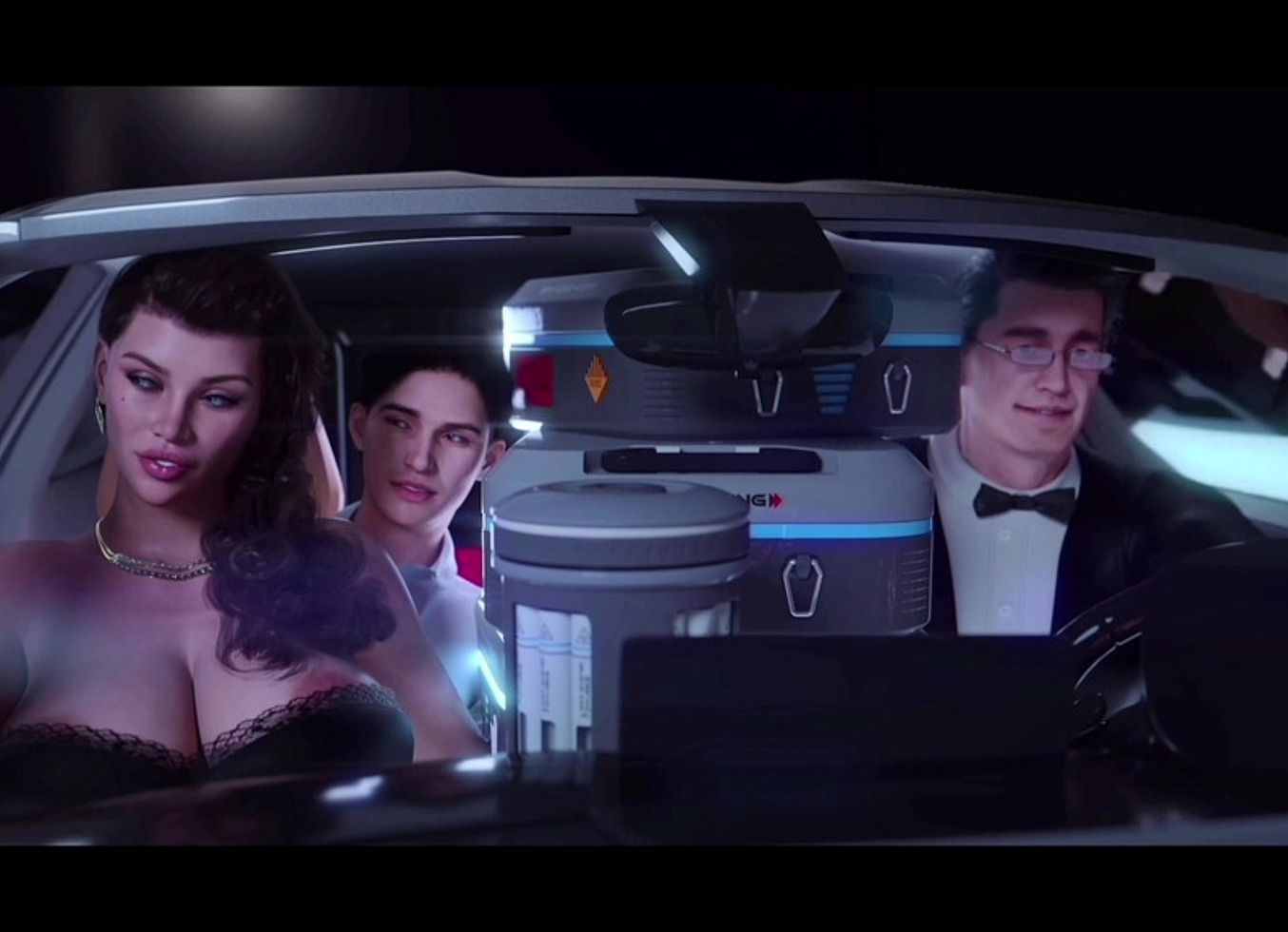 Touching My Stepmom Infront Of Her Boyfriend - 3D Hentai Animated Porn - Apocalust