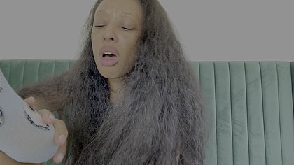 Pink Foxx Deeply Sniffs Socks ASMR FIRST TAKE