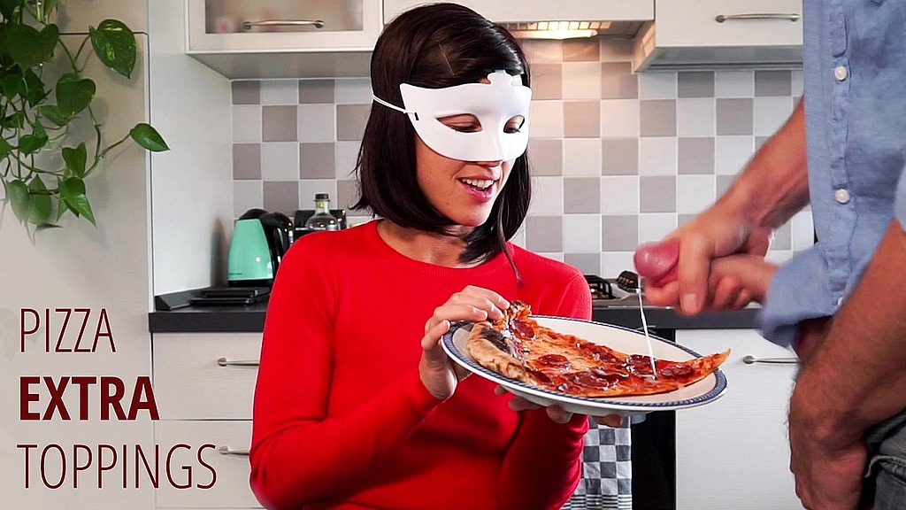 pizza extra toppings (Morgan B M, Bruce B M) pizza extra toppings (Morgan B M, Bruce B M)