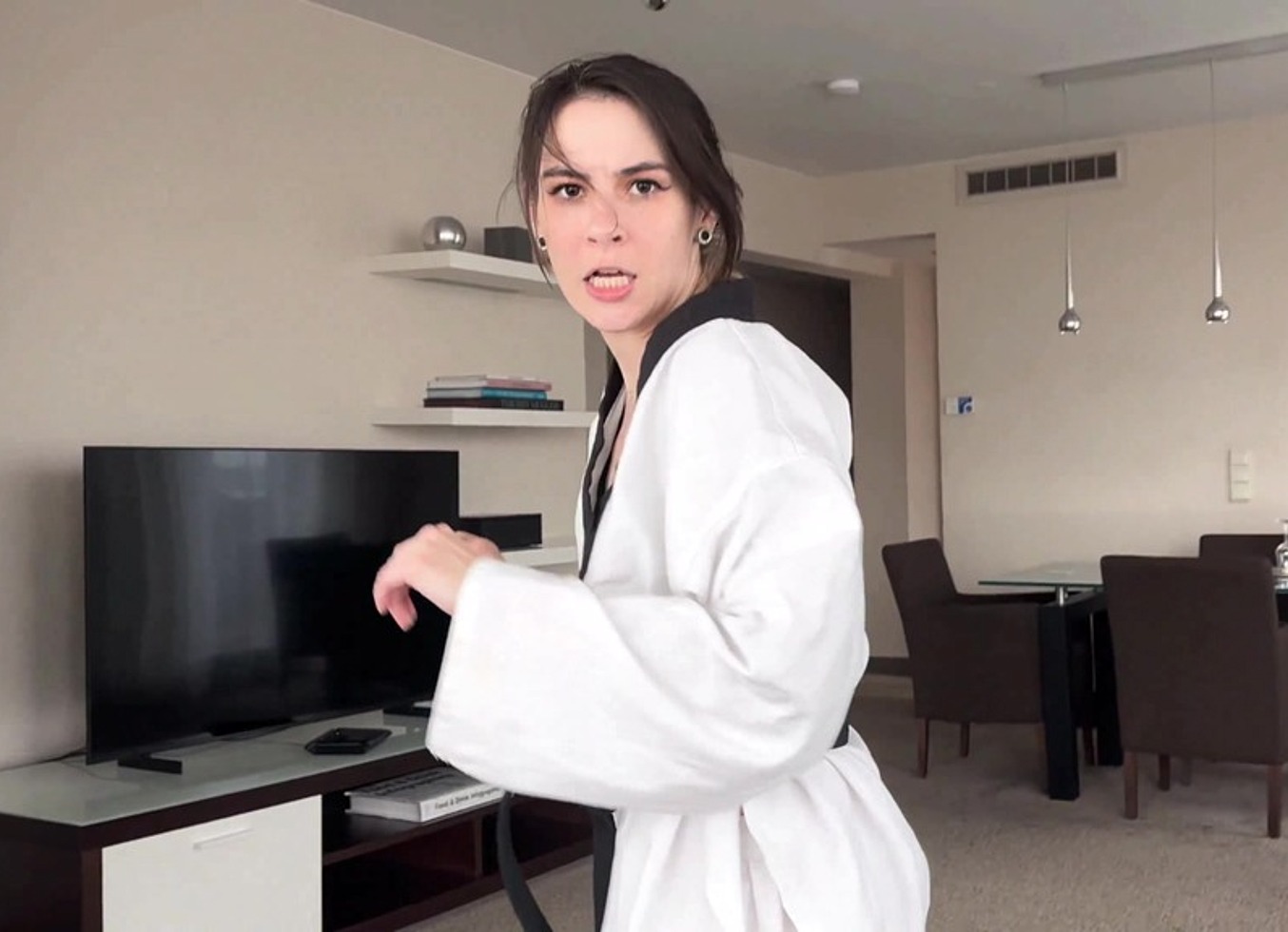 Ziva Fey - Taekwondo Tko Feet Femdom