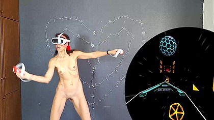 My sexy dancing training in VR on February 23, 2024